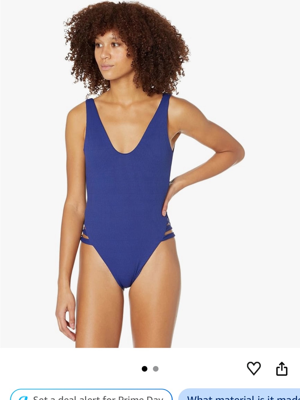 Becca Sophie Strappy High Leg One-Piece Starry Night